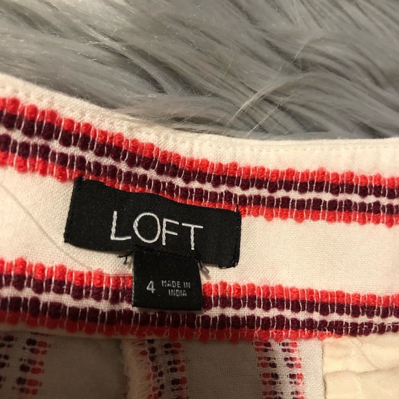 Loft striped shorts - Picture 3 of 5